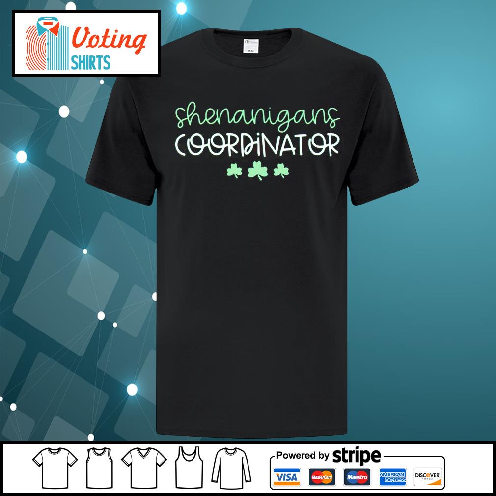 shenanigans coordinator tshirt