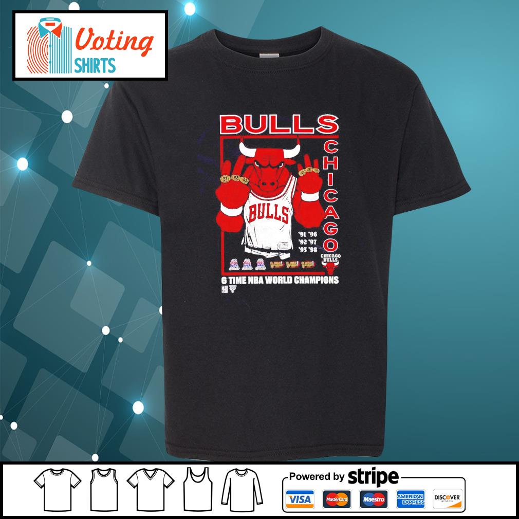 chicago bulls 6 rings shirt