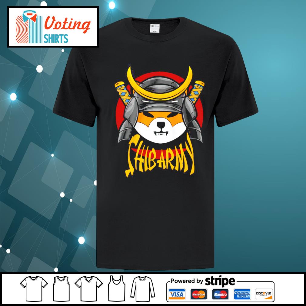 shiba army t shirt