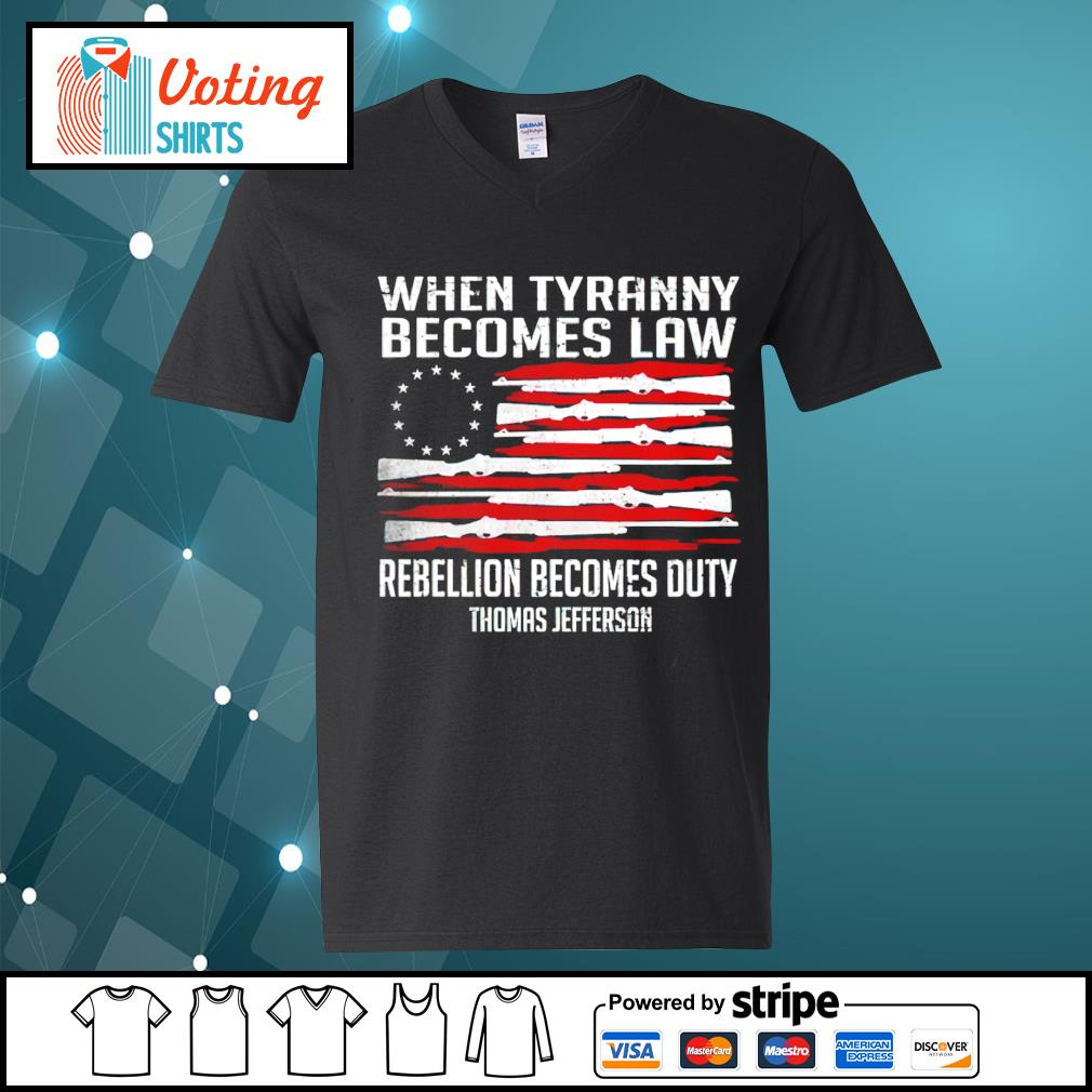 rebellion becomes duty shirt