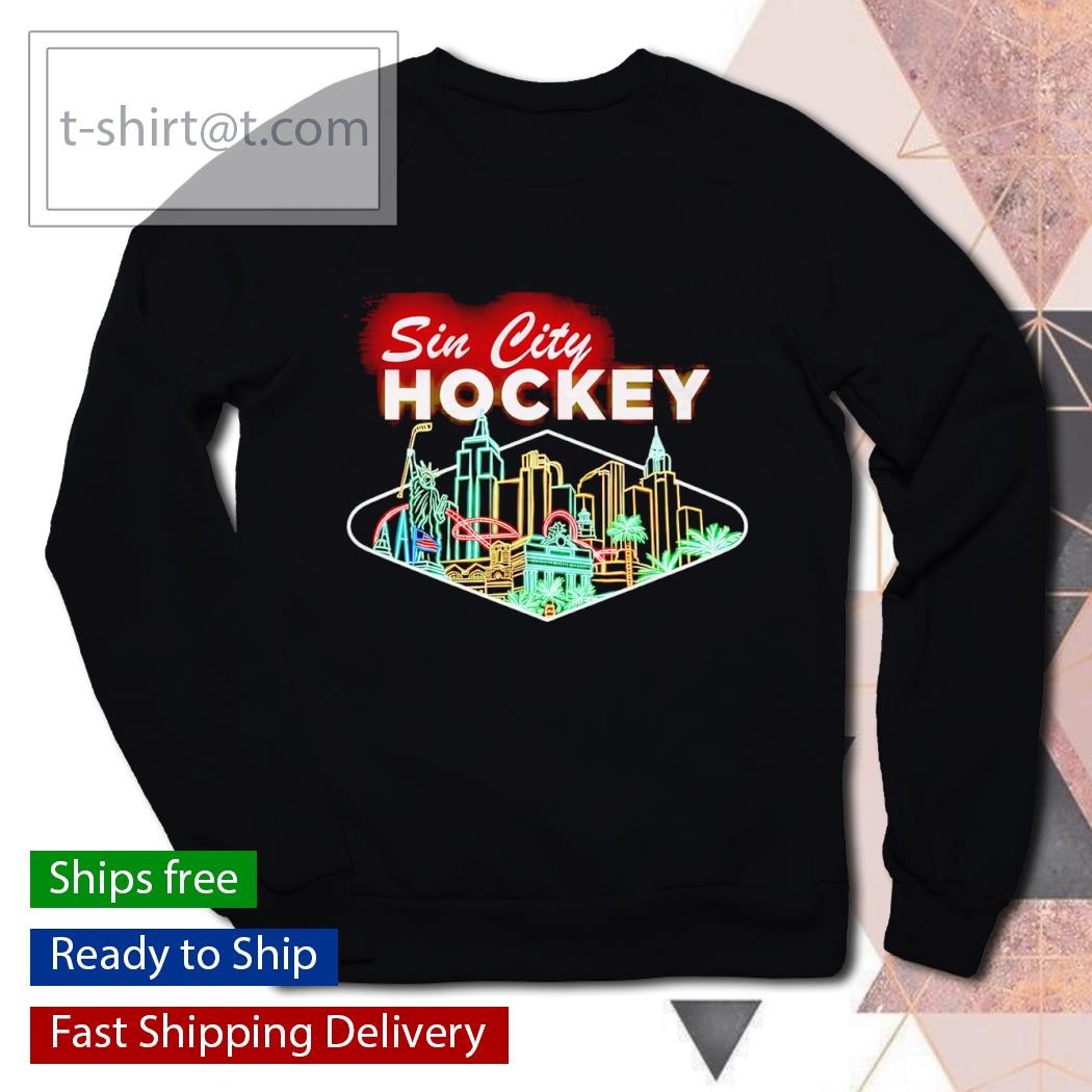 Sin City Hockey neon shirt