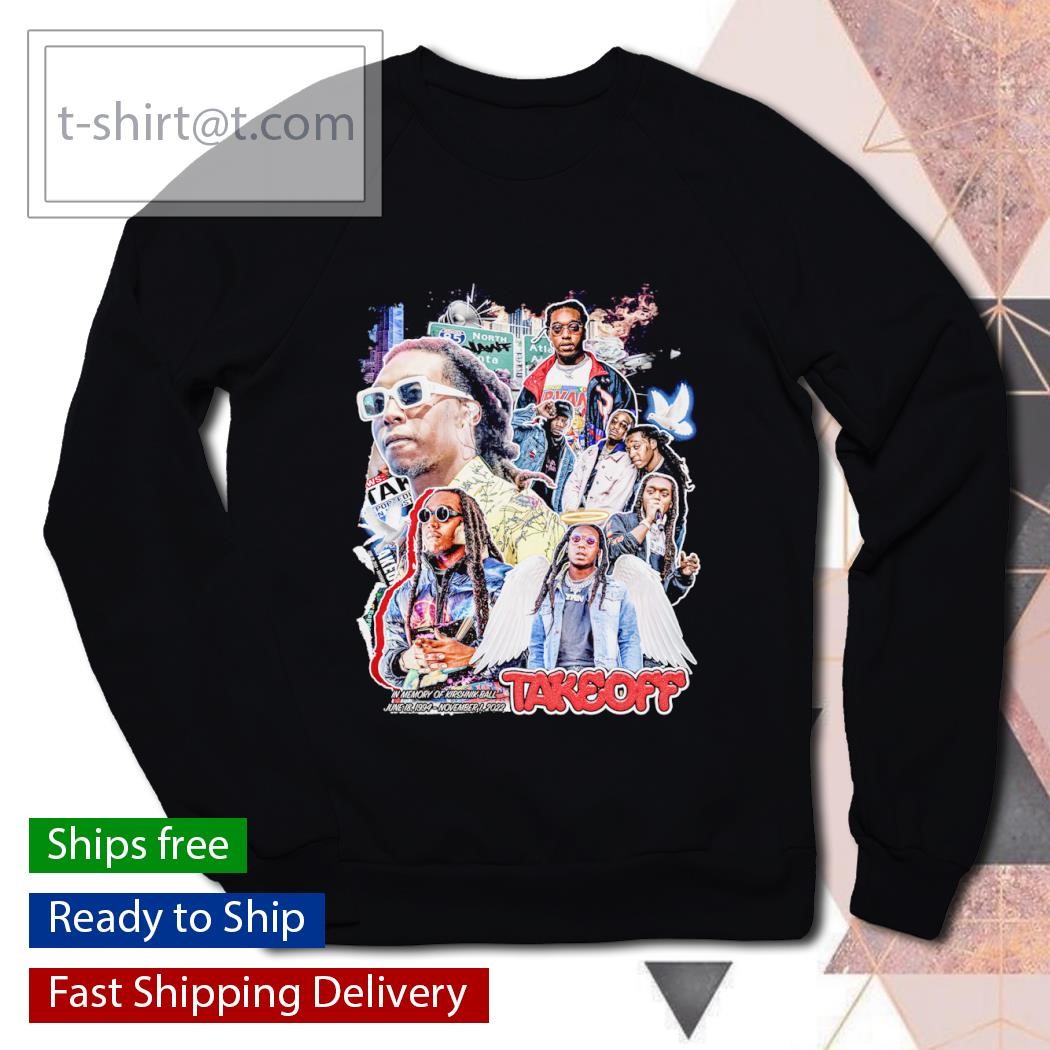 Takeoff Dates graphic shirt