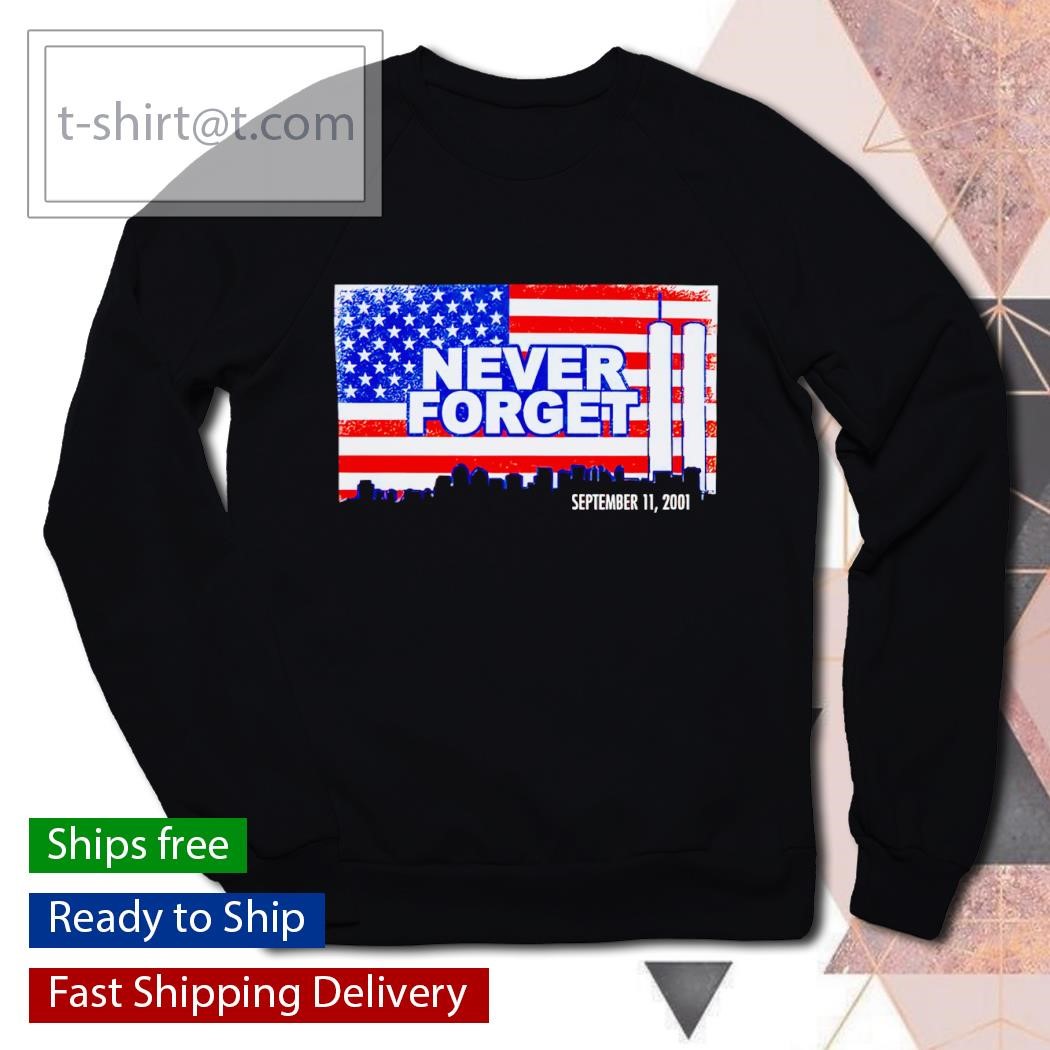 Ty Johnson never forget flag shirt