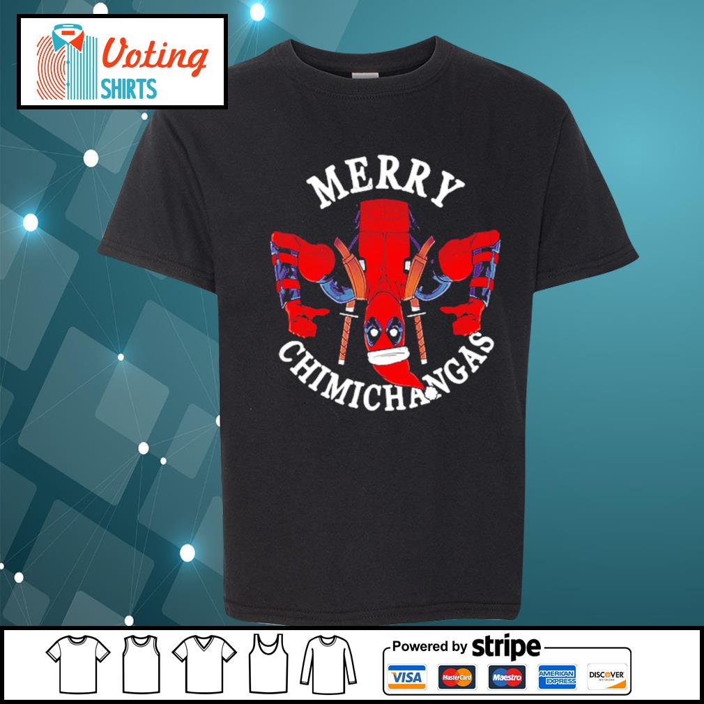 christmas deadpool shirt